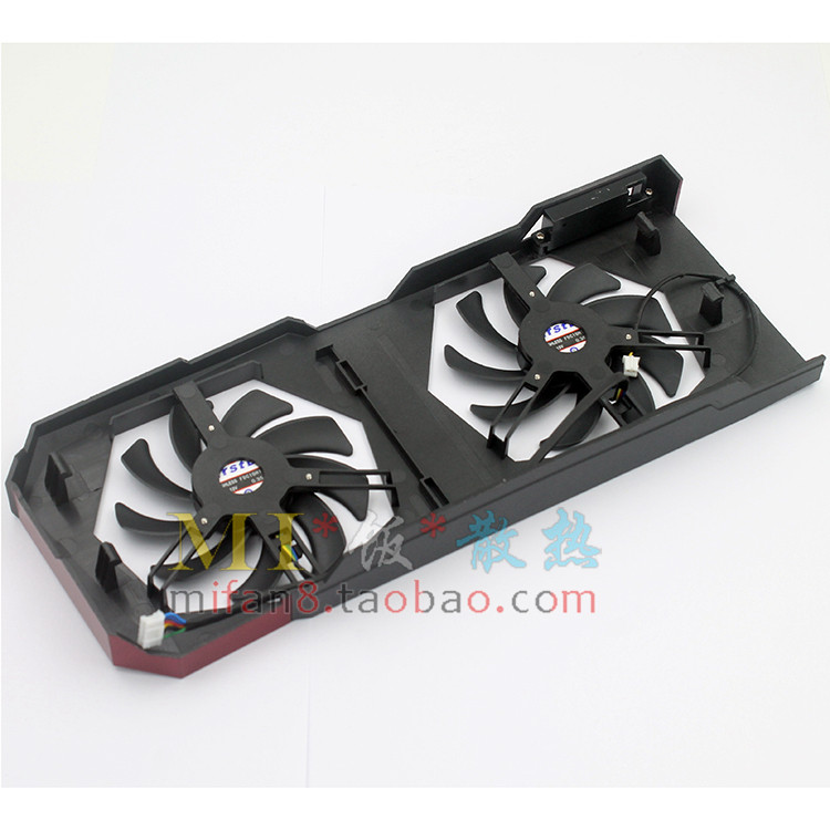 Asus POSEIDON POSEIDON-GTX770/780/GTX980-P FDC10H12S9-C กราฟิกการ์ดพัดลมคู่