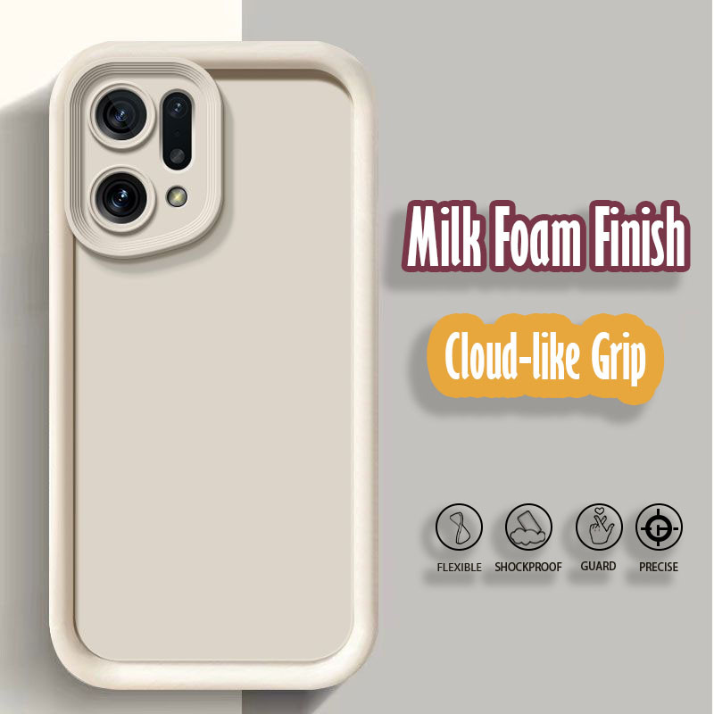 Oppo Find X5 Pro CPH2307 CPH2305 สบู่ที่เหมาะกับผิวป้องกันกล้องซิลิโคนอ่อนนุ่มเคลือบละเอียดป้องกันลายนิ้วมือเคสโทรศัพท์ปก