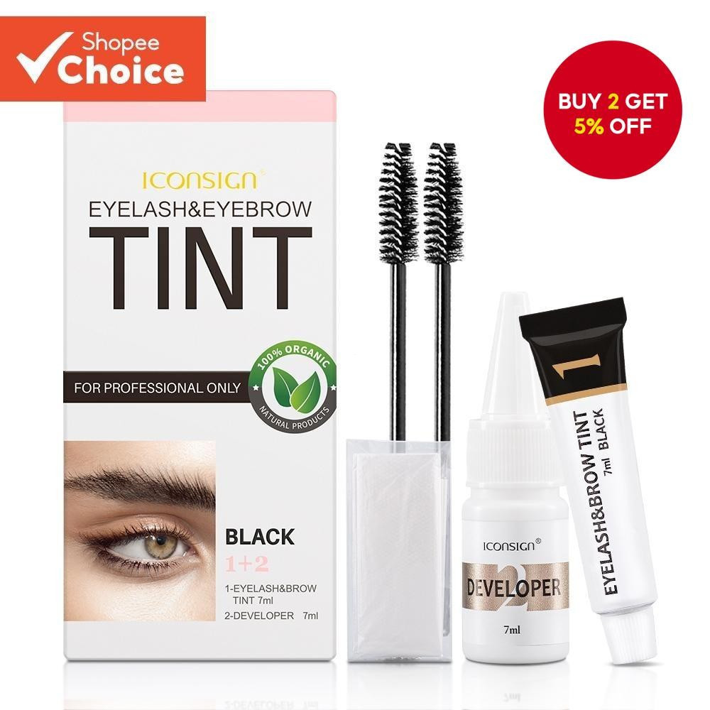 ICONSIGN Eyebrow Cream Eyelash Tint Eyebrow Dye Tint เครื่องสําอางแต่งหน้าครบชุด