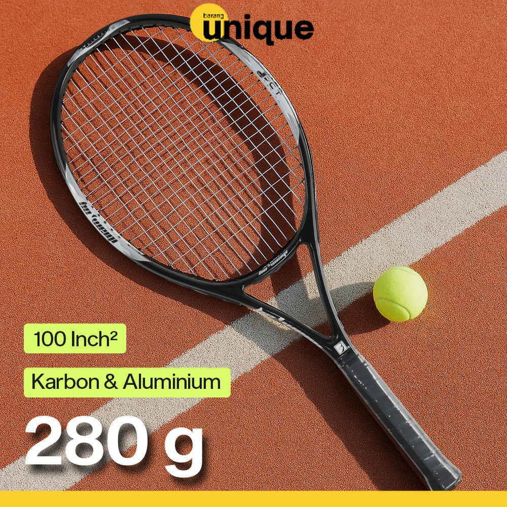 BO WEIQ ไม้เทนนิสอลูมิเนียมอัลลอยด์คาร์บอนน้ําหนักเบาพิเศษ 280g - B-280