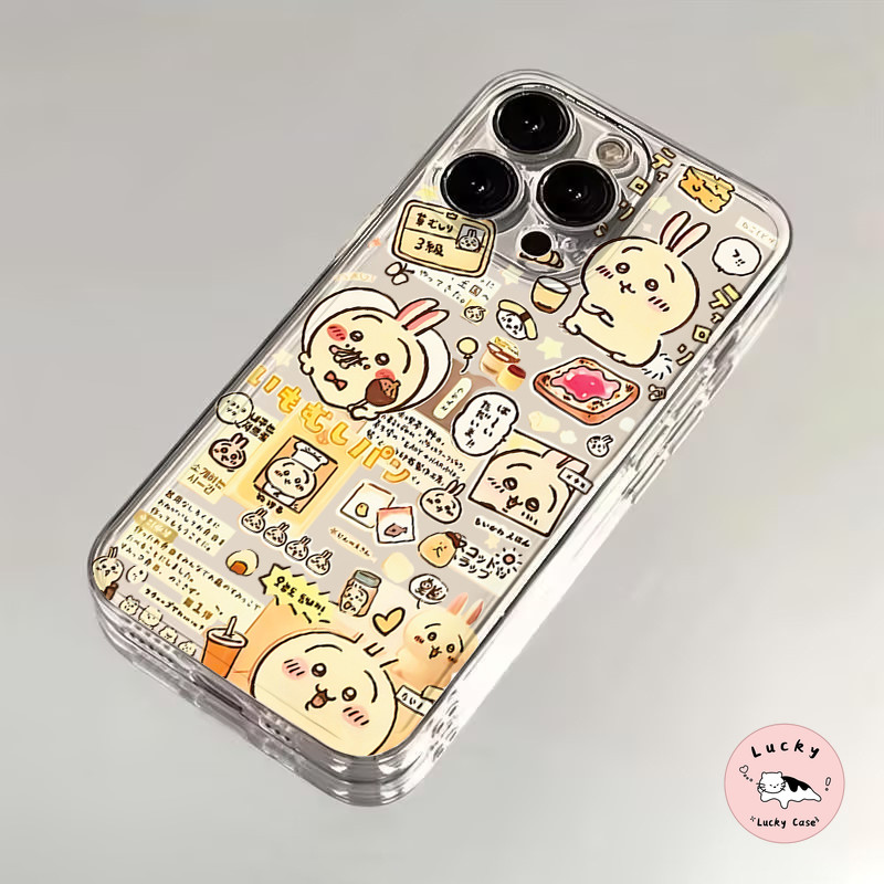 การ์ตูนน่ารักชิคาวะคู่อ่อนนุ่ม เคส Samsung A05s A15 A06 A52 A23 A55 A25 A54 A50 A31 A14 A24 A05 A34 A03 A51 A50 A04E - รูปที่ 2