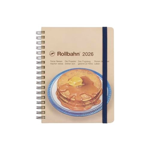 Delphinus 2026 Diary - American Sweets Rollbahn รายเดือน Planner (Starts ต.ค. 2025) - ขนาดใหญ่ ส่งตร