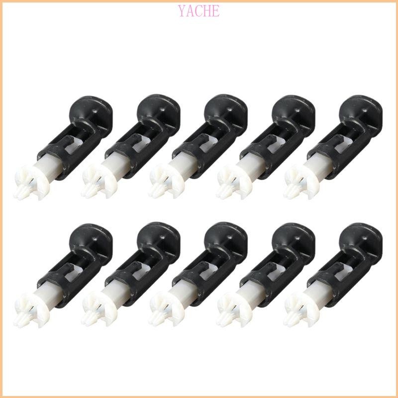 JACHE 10P สําหรับ CPU ฮีทซิงค์ Mount Pin พลาสติก Push Screw Cooler พัดลมระบายความร้อน Fastener คลิปยึดสําหรับซ็อกเก็ต Accessorie