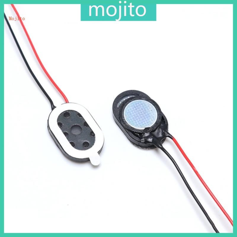 Mojito 2x ลําโพงรูปไข่ 1510 1015 8Ω 1W8R มินิแท็บเล็ตคอมพิวเตอร์สาย DIY อุปกรณ์เสริม