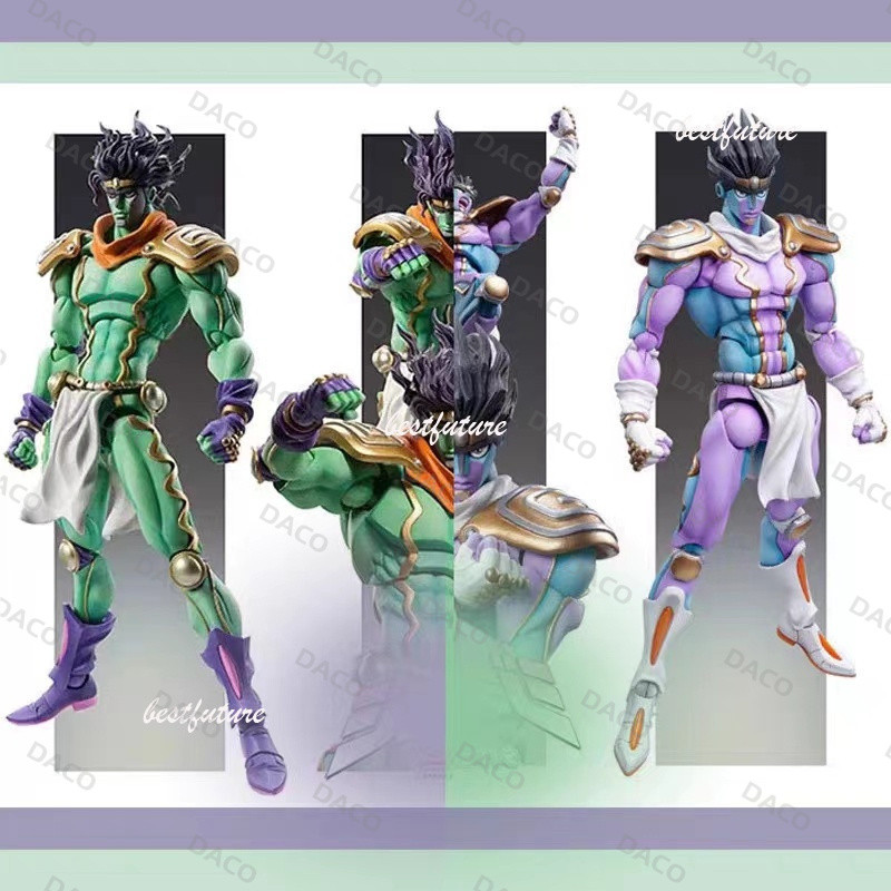ฟิกเกอร์แอคชั่นที่สามารถเคลื่อนย้ายและเปลี่ยนได้จาก Medicos JoJo's Bizarre Adventure Star Platinum K