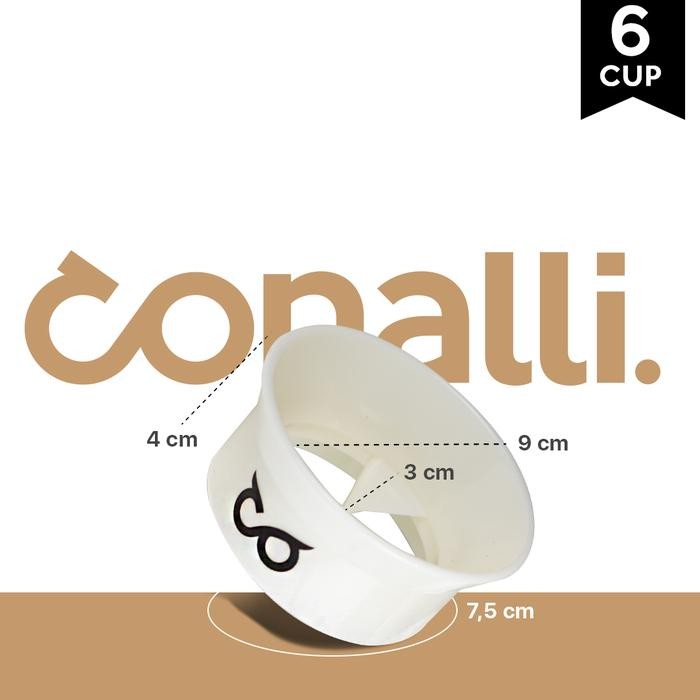 Dosing Mokapot - จําหน่าย Moka Pot - Dosing Ring Conalli - 4-6 ถ้วย