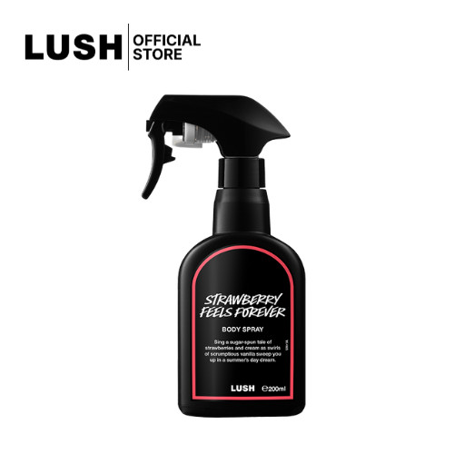 LUSH สเปรย์ฉีดร่างกาย STRAWBERRY FEELS FOREVER BODY SPRAY 200ml