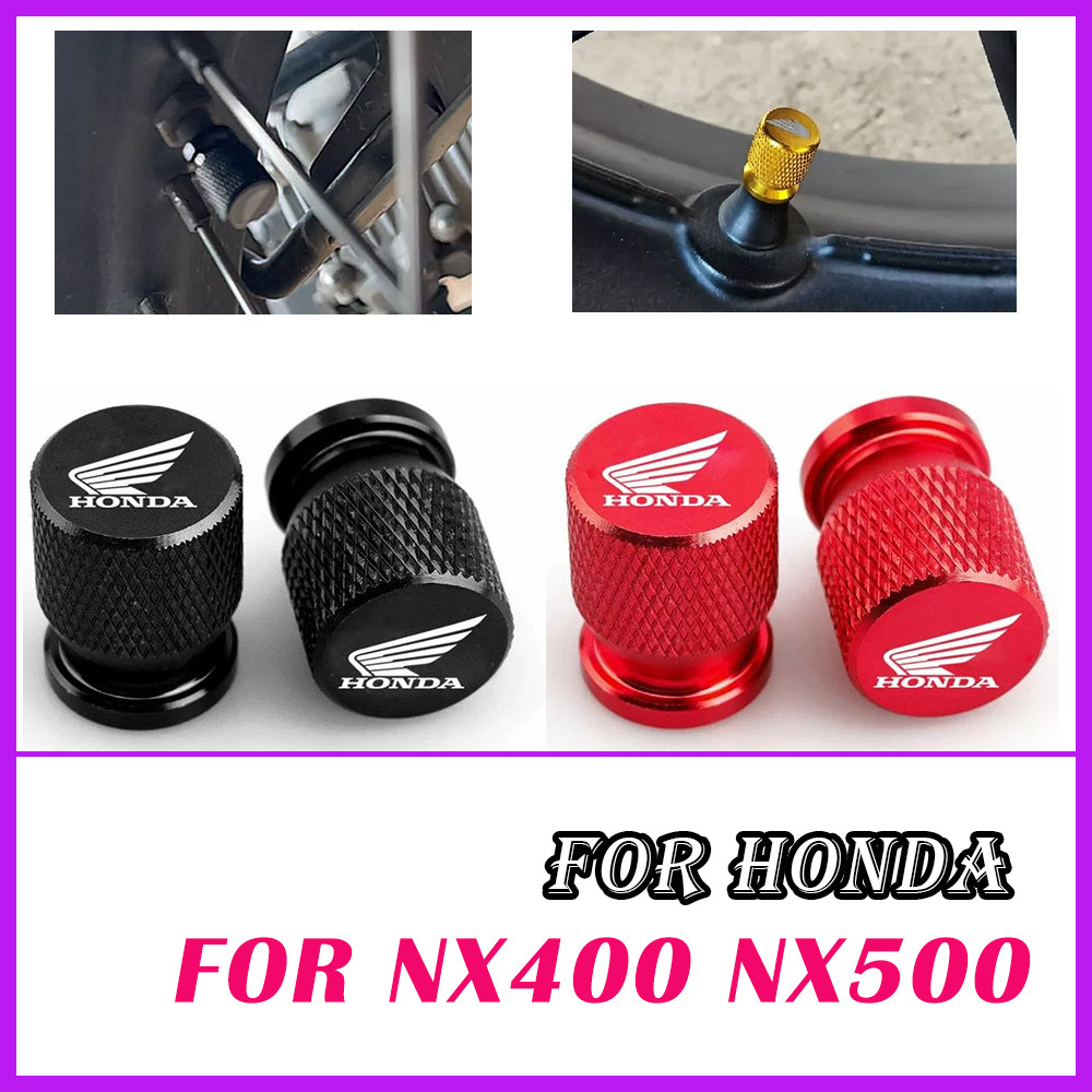 สําหรับ HONDA NX500 NX400 NX 500 NX 400 2024 2025 อุปกรณ์เสริมรถจักรยานยนต์ล้อยางขอบวาล์ว Stem Caps 