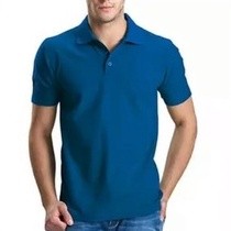 เสื้อโปโล Itb Blue Plain | เสื้อยืดคอปกผู้ชาย เสื้อยืดเครื่องแบบผู้ใหญ่ธรรมดา ไซส์ ML XL XXL