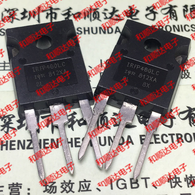 จัดส่งฟรีกว่า 100 IRFP460LC สต็อกพร้อมใหม่เอี่ยม TO-247 500V 20A ยิงได้โดยตรง