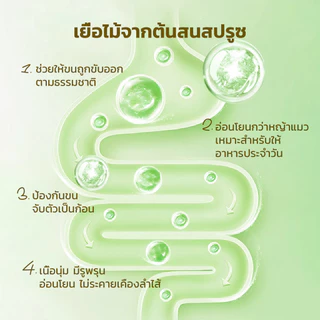 THSPET 70g อาหารสัตว์เลี้ยงเปียก รสไก่ แซลมอน และน้ำฟักทอง สูตรควบคุมก้อนขน
