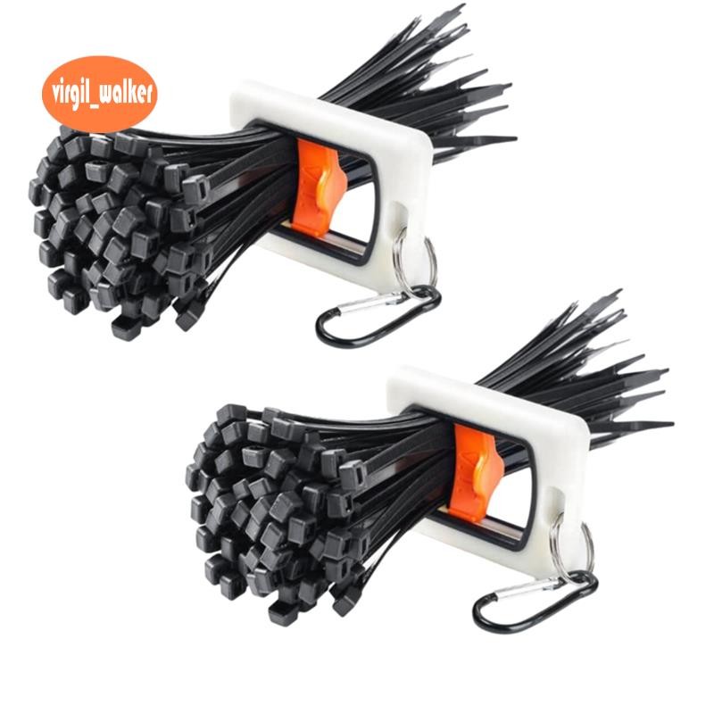 Zip Tie Organizer Zip Tie Holders Band Cable Tie Organizer Cable Tie Holder สําหรับเครื่องมือเข็มขัด