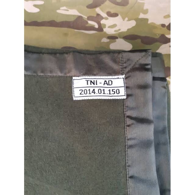 ผ้าห่ม Quota HIJAU TSK Green TNI Quota