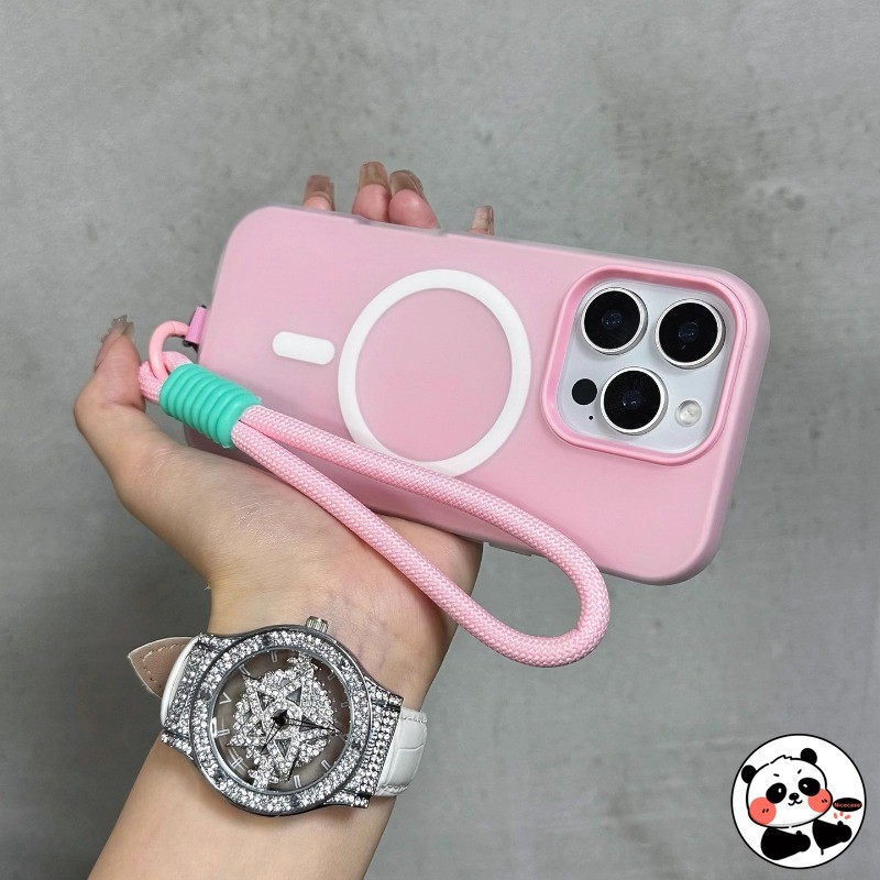 แม่เหล็ก Mette เคสโทรศัพท์พร้อมสายคล้องสําหรับ Vivo Y300 Y200 Y04 Y04S Y03 Y03T Y02 Y02A Y02S Y02T Y