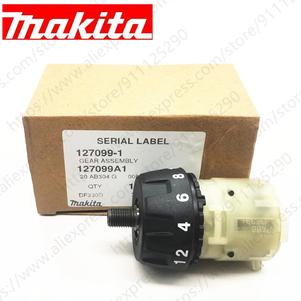 MAKITA ดู 127099-1 ลดกล่องเกียร์เกียร์สําหรับ 125539-3 123503-8 DF330D DF330DWE DF331 DF331D เจาะ