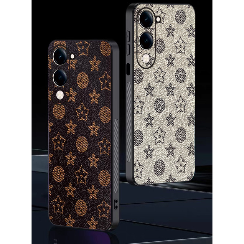 YJD สําหรับ Vivo Y04 Y04S Y29S Y29t แฟชั่นคลาสสิก Timeless หนังขอบนุ่ม Anti-Drop เคสโทรศัพท์