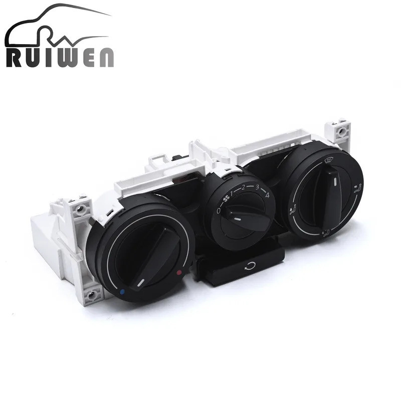 Fresh Air A/C เครื่องทําความร้อนควบคุม Climate สวิตช์ควบคุมหน่วยสําหรับ VW Jetta Golf Passat B5 Bora