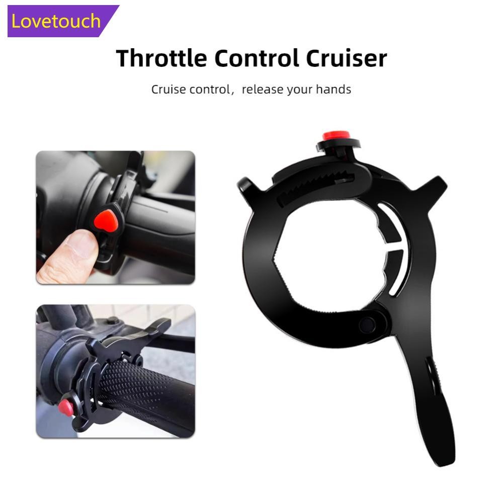 LOVETOUCH Universal รถจักรยานยนต์ Cruise Control ล็อคคันเร่ง Assist Handlebar อลูมิเนียมล็อค Assist 