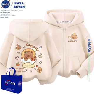 เสื้อแจ็คเก็ตเด็ก คาปิบาระ สำหรับฤดูใบไม้ร่วงและหน้าหนาว ออก…