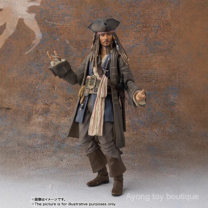 [จัดส่งในวันเดียวกัน] พร้อมสต็อก Pirates of the Caribbean 5 Death ไม่มีคูปอง Captain Jack Johnny Dep