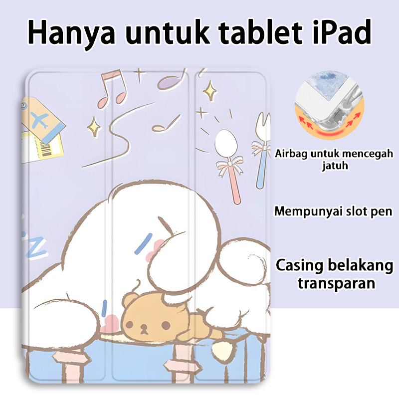 สําหรับ iPad Tri-Fold Casing, Casing with Slot 2020/21/22-Pro 11 "\Air6-11" 2024 Case Mini4/5 / Mini