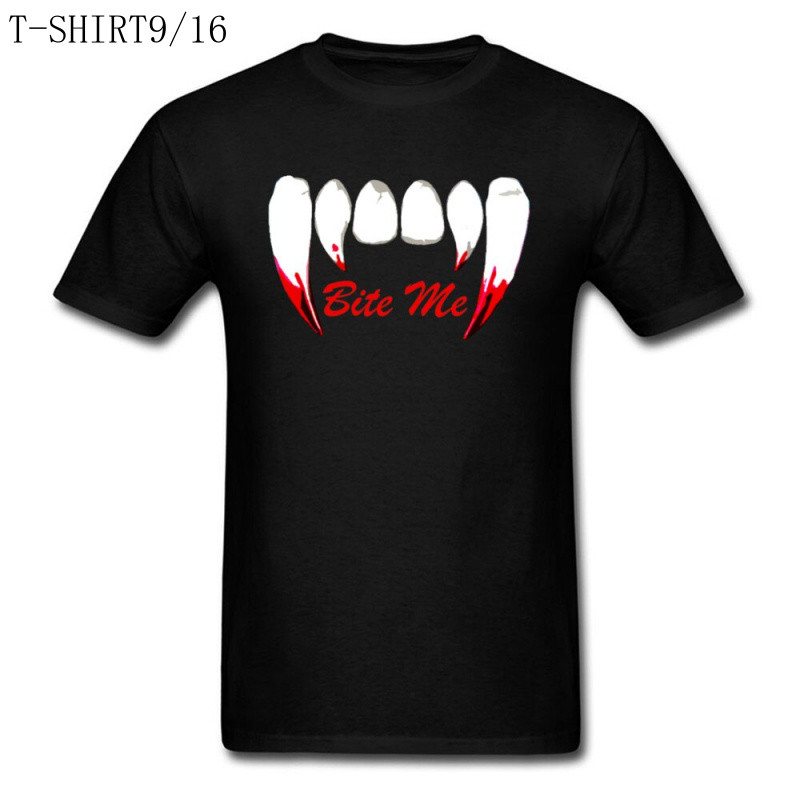 เสื้อยืดสีดำBloody Ghost GothicsuitableสำหรับแฟนVampire TwilightและBuffy