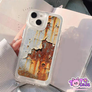 เคส Redmi 14 15 C13C 12C 12 10 10C 9C 9A 9 A2 Note 14 11 10S 13 12 10 9 Pro Max Poco M3 X5 เคสใสลายสนิมสุดเท่สร้างสรรค์