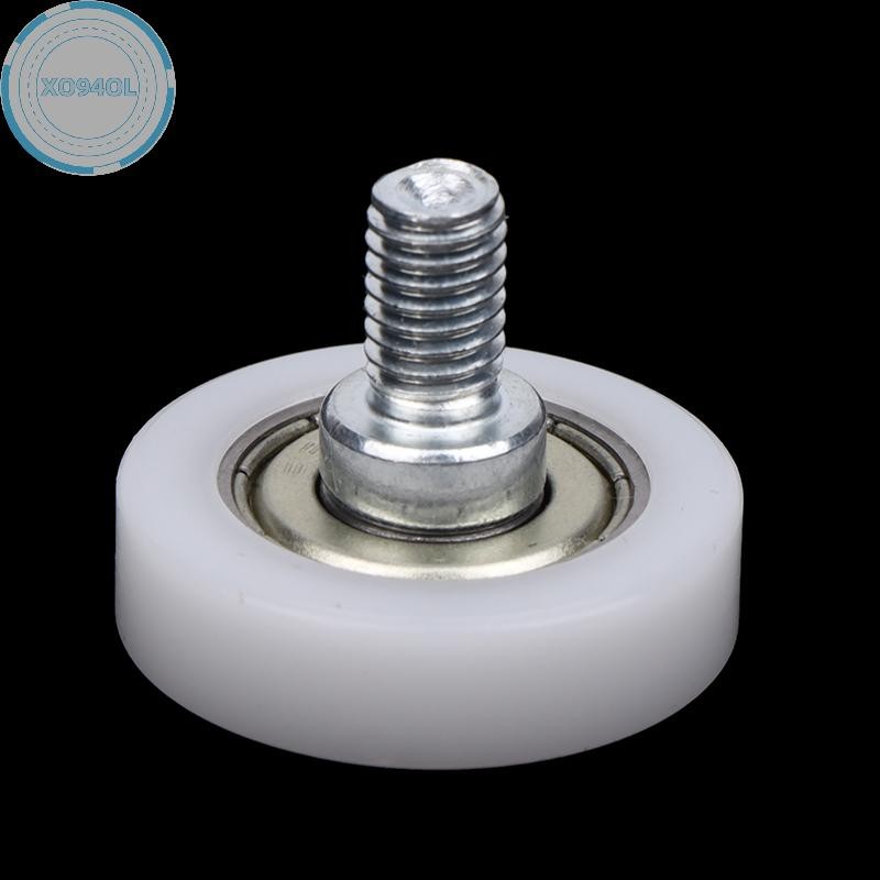 Xo94ol 1PC 6*26*7 M6 ด้ายภายนอก Arc ทรงกลมล้อนูนสแตนเลสสกรูแบริ่ง Roller ประตูหน้าต่าง Track อุปกรณ์