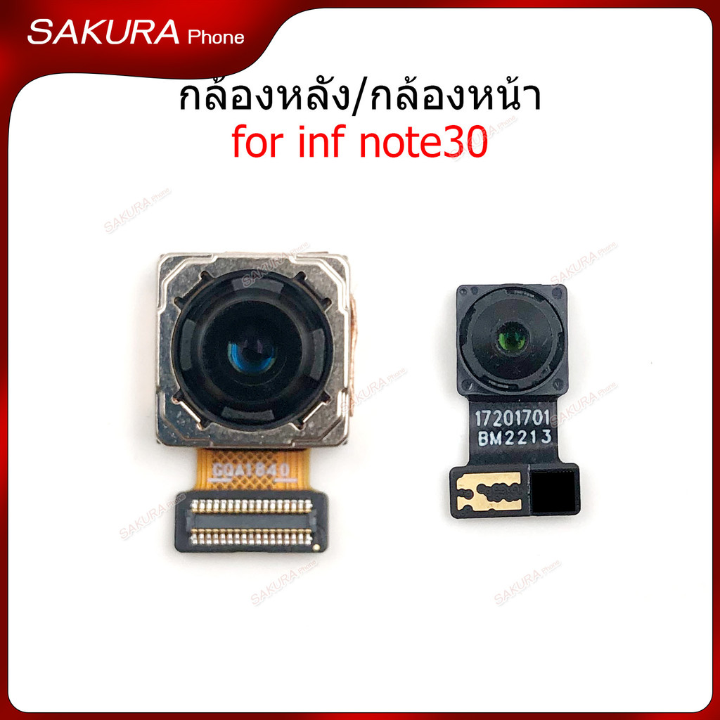 กล้องหลัง กล้องหน้า inf note 30 สำหรับ infinix note 30 แพรกล้องหน้าแพรกล้อง