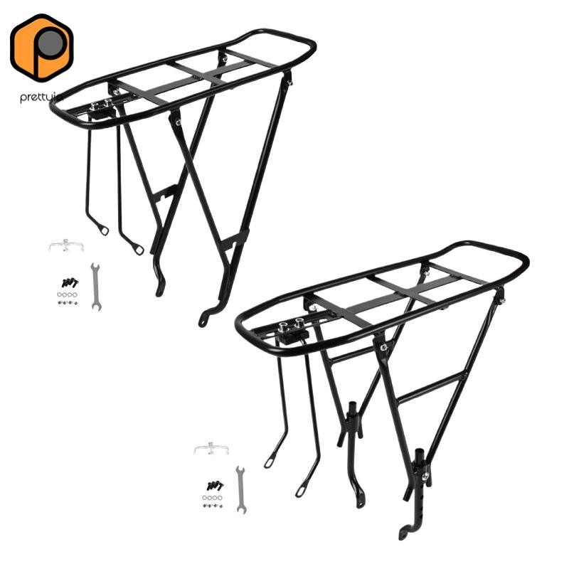 Prettyia Bike Cargo Carrier ติดตั้งที่ด้านหลังจักรยาน รองรับการใช้งานกลางแจ้ง