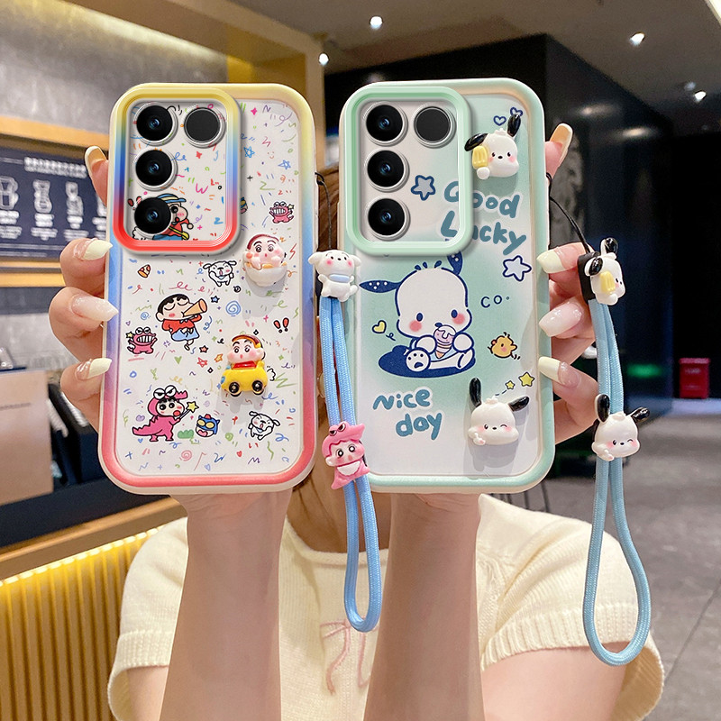 ล้อมรอบอย่างเต็มที่ซิลิโคนป้องกันกรณี vivo v9 v11i v15 v15 pro v20 pro v21 v21e v23 v23e v23 pro v25 v25e v25 pro v27 v27 v27e v27e v27 pro 4g 5g เคสโทรศัพท์กันกระแทก