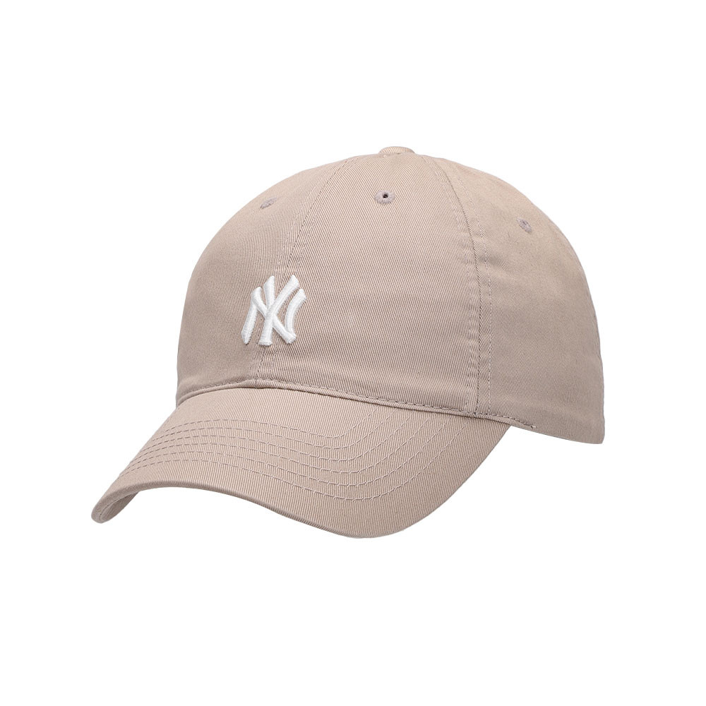 หมวกเบสบอล MLB สำหรับผู้ชายและผู้หญิง ป้ายเล็ก แบบกันแดด รหัส 3ACP7701N นำเข้า