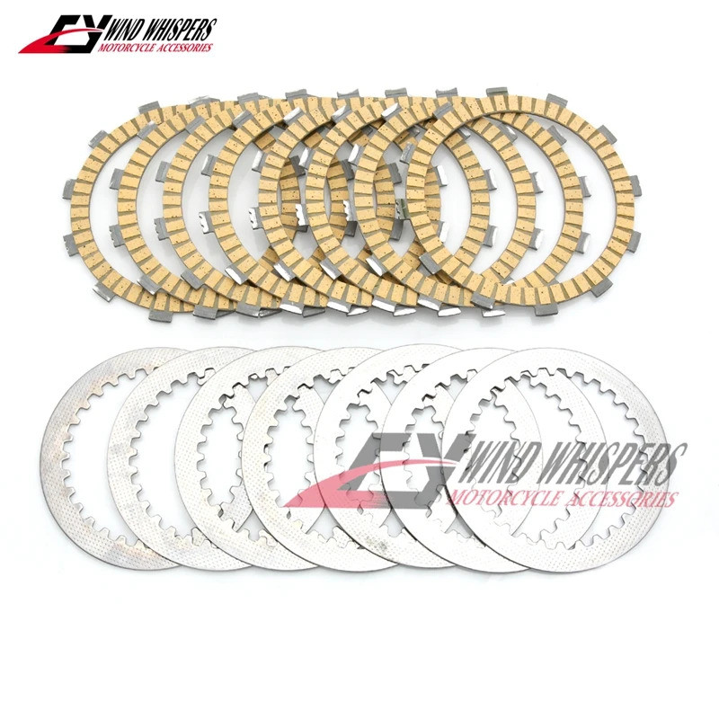 แผ่นคลัทช์แรงเสียดทานแผ่นเหล็กสําหรับ Yamaha Virago XV700C XV920 XV1000 BT1100 Bulldog XV1100 Drag S