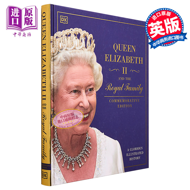 พร้อมสต็อก DK Queen Elizabeth II and the Royal Family DK English Original Queen Elizabeth II and the