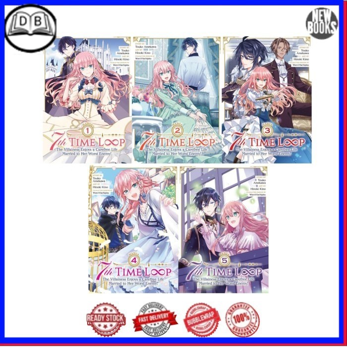 Manga 7th Time Loop (ซีรีส์ 7 เล่ม) ภาษาอังกฤษ