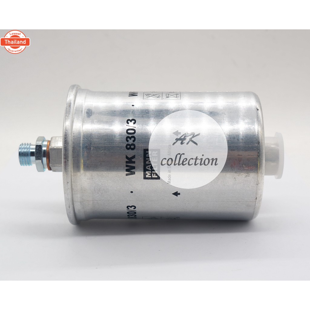 BENZ  กรองเนซิน กรองน้ำมันเชื้อเพลิง MANN FILTER WK830/3   KL19 เนซ์ Benz รุ่น  W124   W201 190E W12