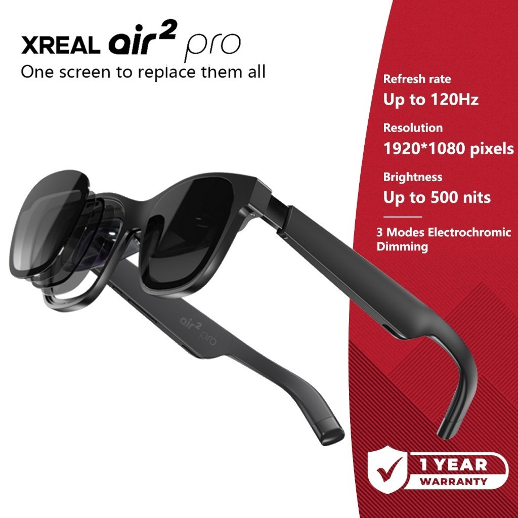 XREAL Air 2 Pro Smart AR Glasses สุดยอดประสบการณ์การสวมใส่HT99 OD1N