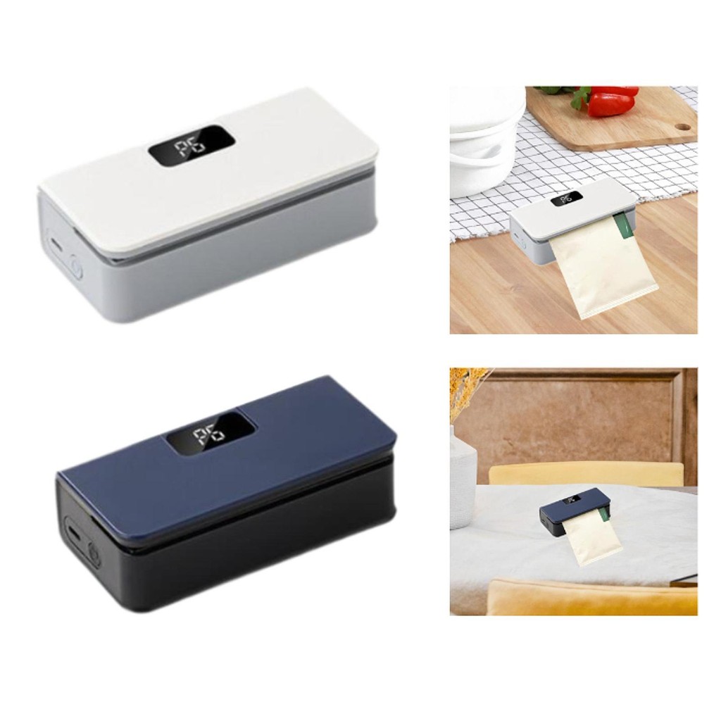 [arutoxalc] Mini Bag Locker, Package Reversible, Digital Display, Locking Machine, Chip Bag Locker f