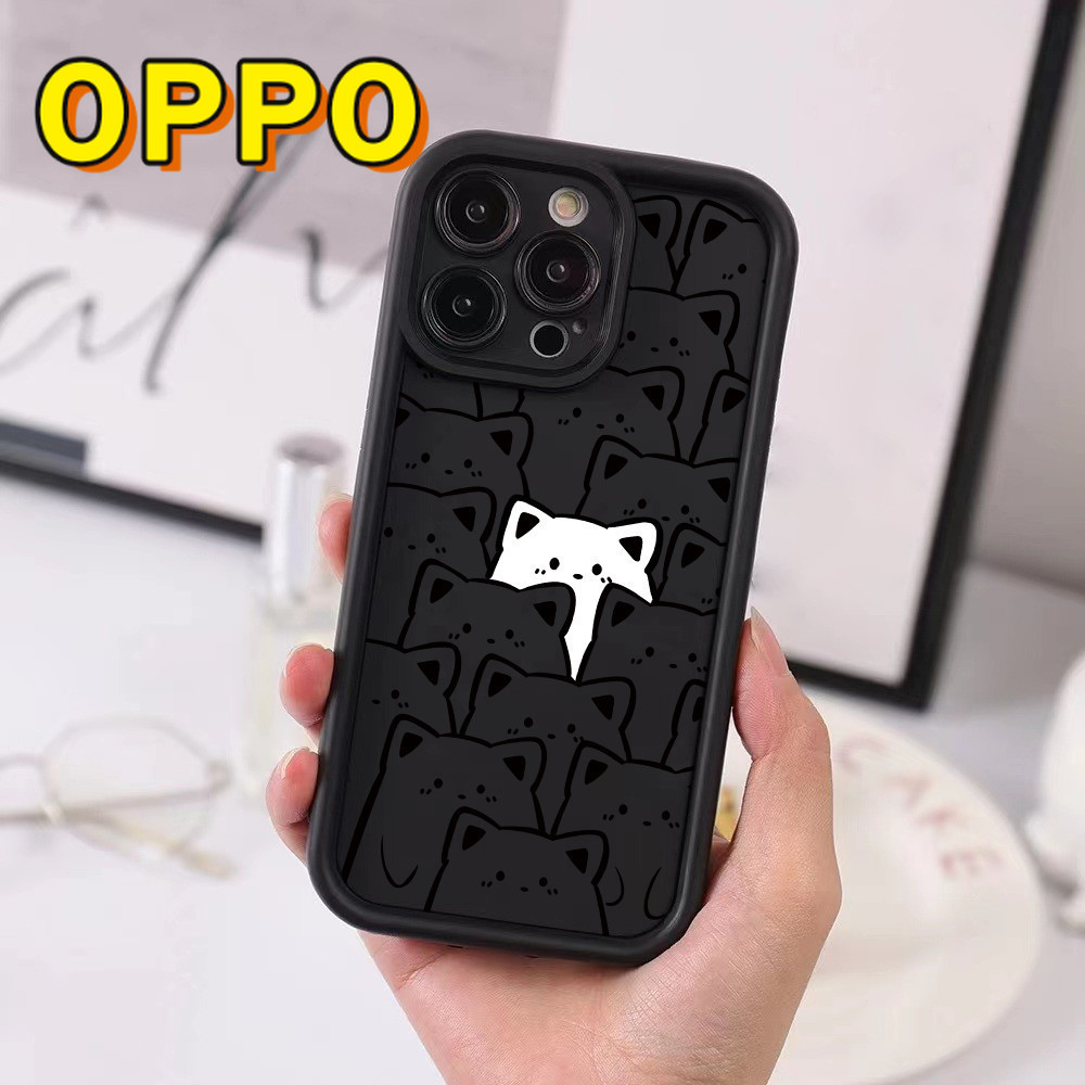 🔥KOKA🔥สินค้า 1 บาท ใช้กับ เคสไอโฟน OPPO สําหรับรุ่น Oppo A35 A57 A16 A8 A17 A58 A53 A38 A78 A5 A38 #