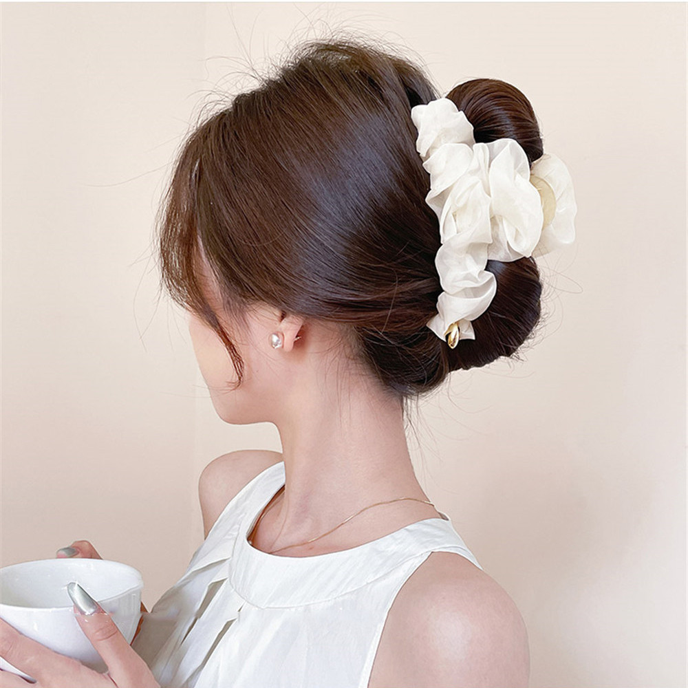 Claw Clip ทูลล์สำหรับผมบัน แบบเรื่องรัด เหมาะสำหรับฤดูร้อน ขนาดเล็ก สวยงาม สำหรับผู้หญิง ขายเป็นเซต 1/2/4 ชิ้น - รูปที่ 6