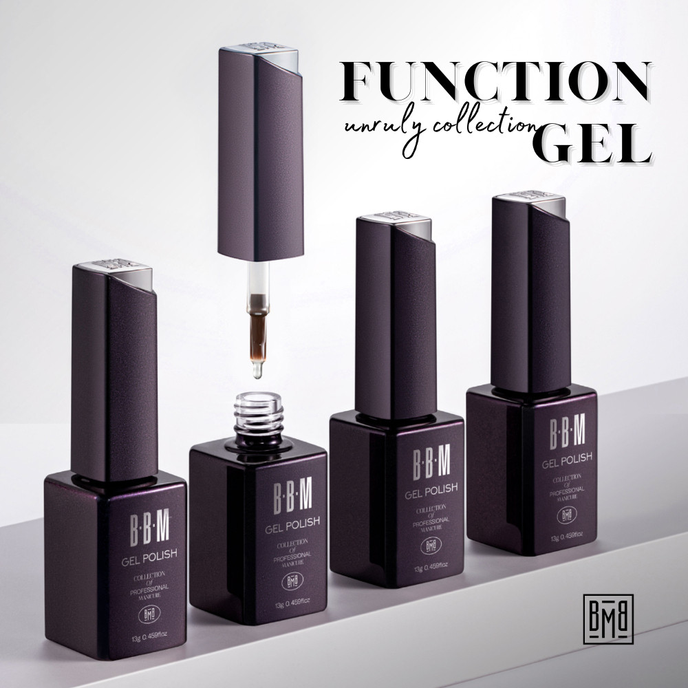 Function gel BBM unruly series เบส-ท็อปเจลทาเล็บ