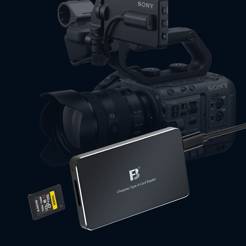 Fengbiao เครื่องอ่านการ์ดความเร็วสูง MRW-G2 CFe Type A Sony A7S3 เครื่องอ่านการ์ดเฉพาะ 80G 160G การ์