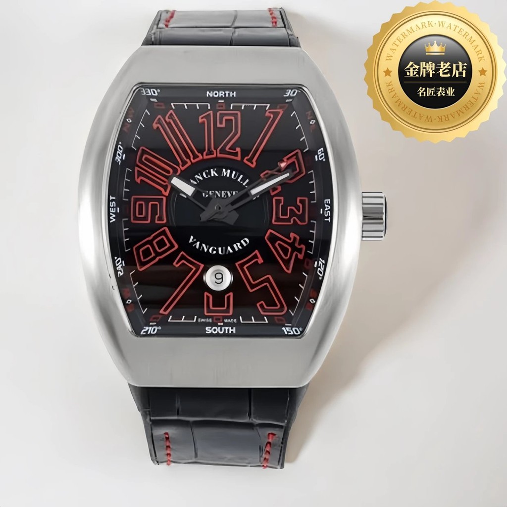 ABF [Frank Muller Mens Collection] นาฬิกา Vanguard รุ่นปรับแต่งล่าสุด V45 Crazy Time Series 1.ทําลาย