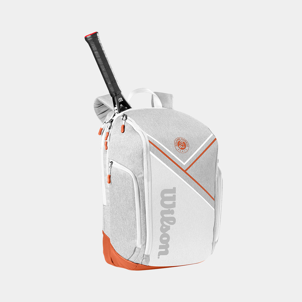 Wilson กระเป๋าเป้สะพายหลัง มัลติฟังก์ชัน ความจุใหญ่ เหมาะสำหรับเทนนิสและการเดินทาง