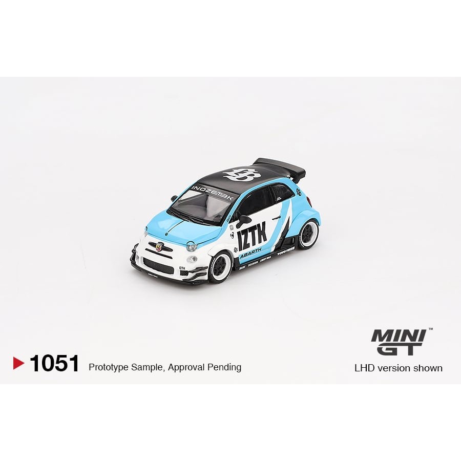 MINI GT No.1051 Abarth 595 LB-WORKS x Abas Works IZTK MGT01051