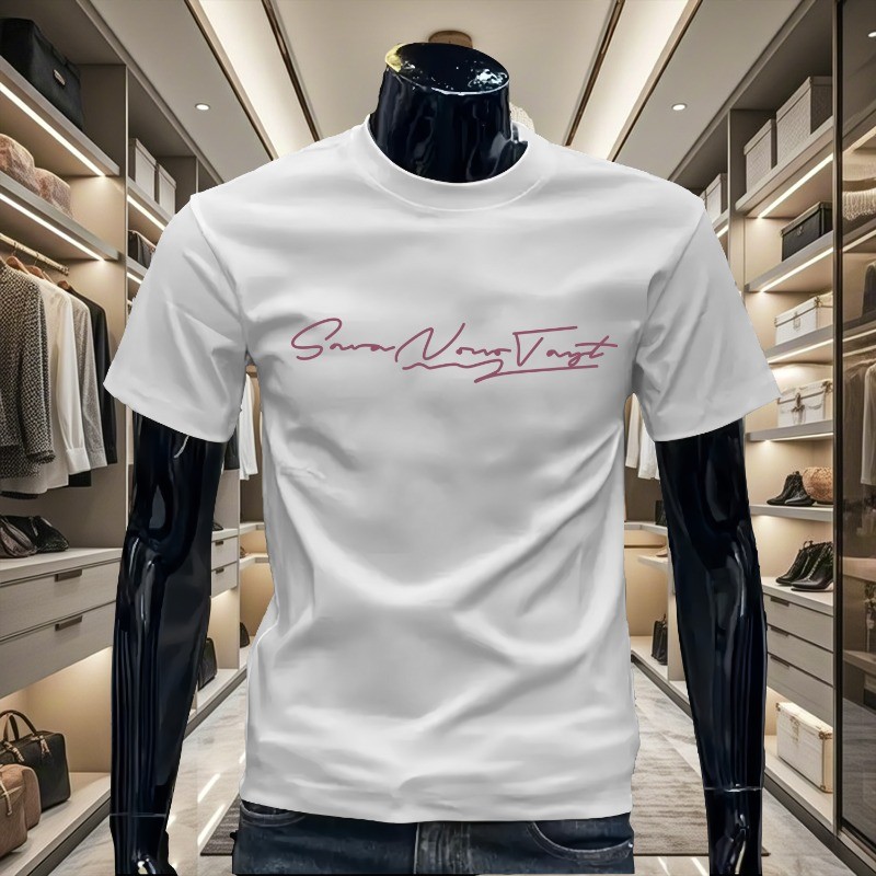 2025 NEW 2025P17 (Pure Cotton 230g) D2413 Black/White/Colorful M-5XL new23 ENBY