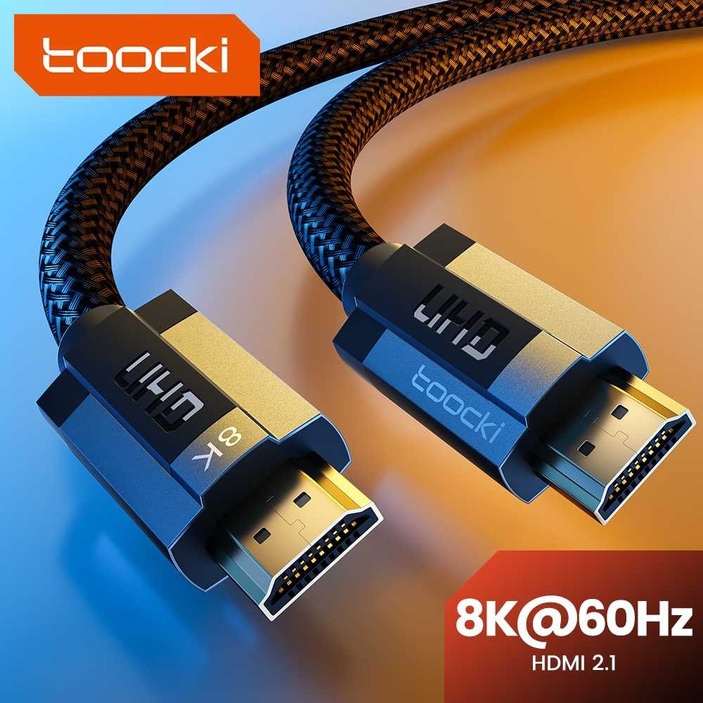 สาย Toocki HDMI to HDMI 2.1 UHD 8K 60Hz 48Gbps - TQ-X37