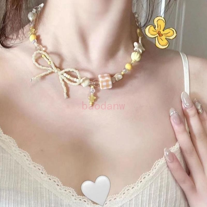 สร้อยคอแฟชั่น BDW กุทัณฑ์ลูกปัด สำหรับผู้หญิง