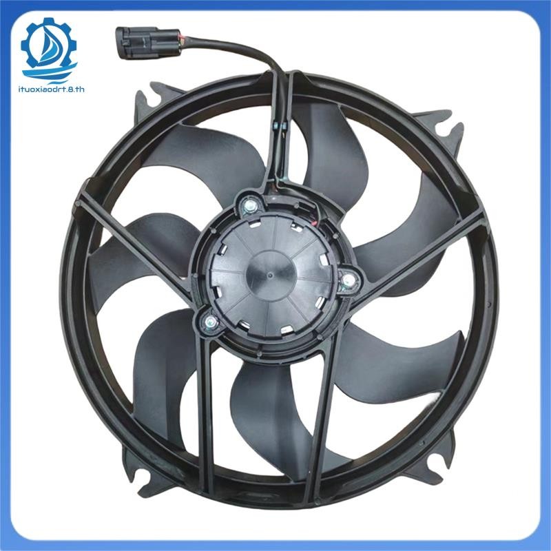 [itouoxiaodrt.8.th] 1253K2 ชุดพัดลมหม้อน้ําระบายความร้อนไฟฟ้าสําหรับ 307 C4 C5 BERLINGO 2000- 1253.F