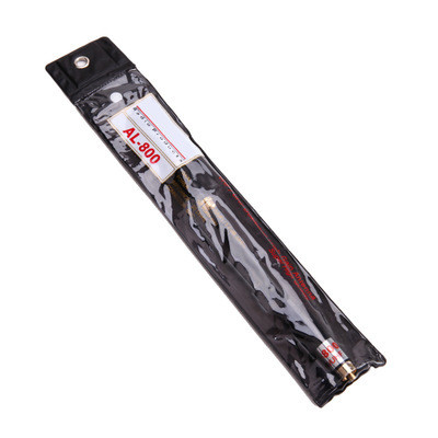 AL-800对讲机UV双段高增益手台伸缩拉杆天线888S/5R/UV82等 SMA母